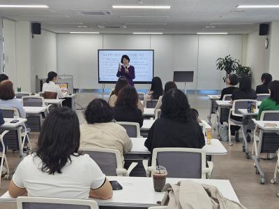 세종시사회서비스원 소속시설 종사자 보고서 작성법 교육 실시